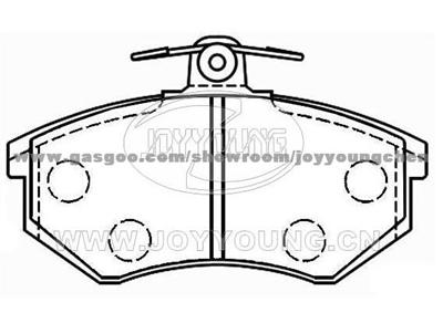 AUDI VOLKSWAGEN Brake Pad JD-31-0260