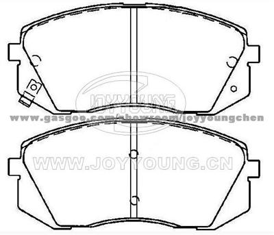 KIA Brake Pad JD-12-1452