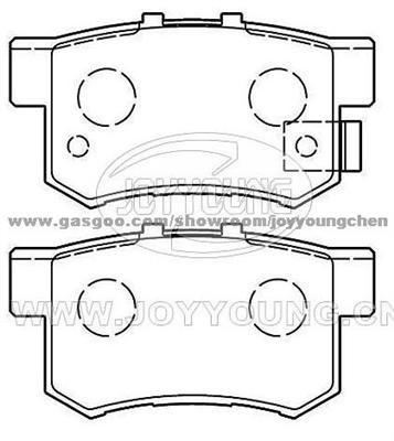 ACURA HONDA ROVER  Brake Pad JD-57-0731