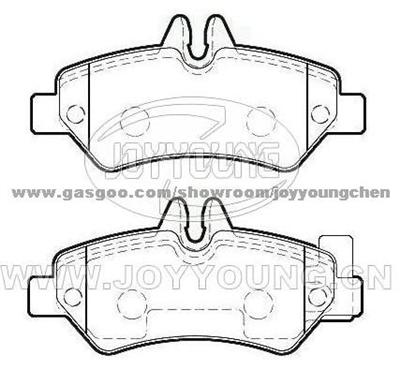 MERCEDES BENZ VOLKSWAGEN  Brake Pad JD-17-1735