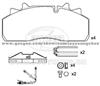 DAF OTHERS Brake Pad JD-04-0477