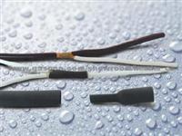 Black, High Shrink Ratio, Adhesive-lined, Semi-rigid Polyolefin Tubing