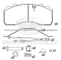 MAN Brake Pad JD-19-0460