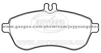 MERCEDES BENZ Brake Pad JD-17-1885