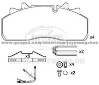 DAF OTHERS Brake Pad JD-04-0477