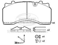 DAF Brake Pad JD-04-0473