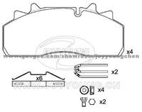 DAF RENAULT Brake Pad JD-04-1213