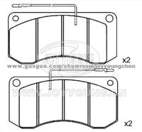 RENAULT Brake Pad JD-23-0410