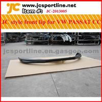 VW Passat CC JC Style PP Front Bumper Spoiler Lip