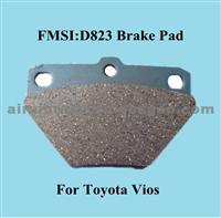 D823 OE Quality Toyota Vios Ceramic Car Disc Brake Pad