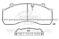 SCANIA Brake Pad JD-61-1212