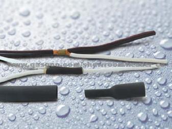 Black, High Shrink Ratio, Adhesive-lined, Semi-rigid Polyolefin Tubing