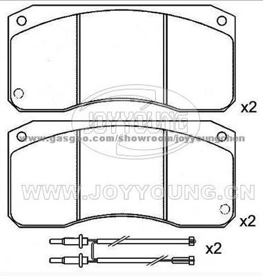 RENAULT Brake Pad JD-23-0420