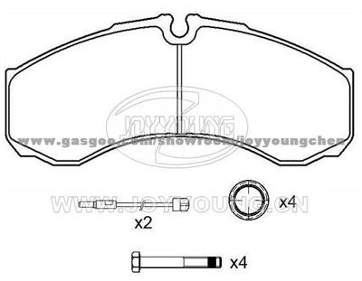 RENAULT Brake Pad JD-23-0375