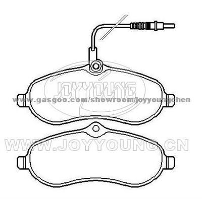 CITROEN  FIAT  PEUGEOT Brake Pad JD-32-1953