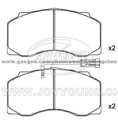 DAF Brake Pad JD-04-0453