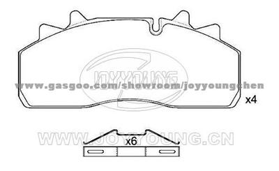 DAF RENAULT Brake Pad JD-04-1214