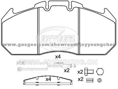 MAN Brake Pad JD-19-0466