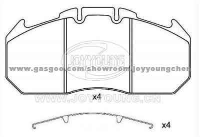 MAN  RENAULT Brake Pad JD-19-1210