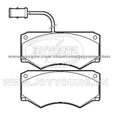 IVECO Brake Pad JD-11-0325