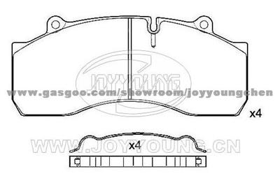 SCANIA Brake Pad JD-61-1212