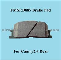 D885 OE Quality Toyota Ceramic Car Disc Brake Pad