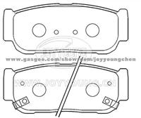 SSANGYONG KIA Brake Pad JD-12-1537