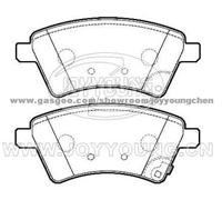 FIAT SUZUKI  Brake Pad JD-06-1739