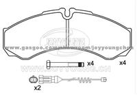 IVECO Brake Pad JD-11-0376