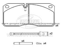 IVECO Brake Pad JD-11-0437