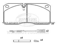 IVECO Brake Pad JD-11-0436