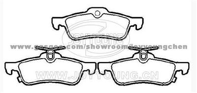 TOYOTA Brake Pad JD-27-1970