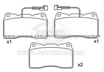 ALFA ROMEO Brake Pad JD-30-1076