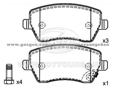 SUZUKI Brake Pad JD-26-1162