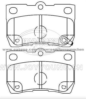 LEXUS Brake Pad JD-14-1707