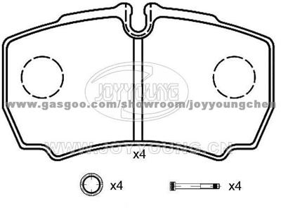 IVECO Brake Pad JD-11-0478