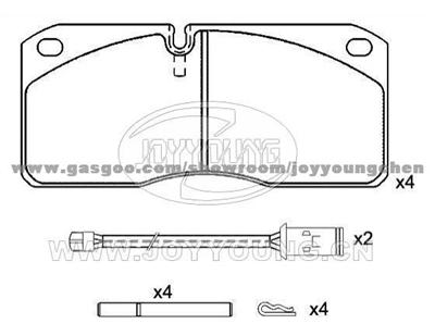 IVECO Brake Pad JD-11-0437