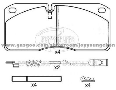 IVECO Brake Pad JD-11-0435