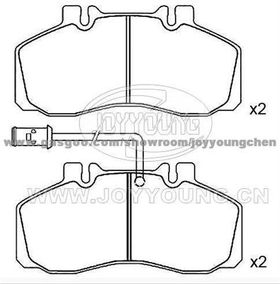 IVECO Brake Pad JD-11-0422