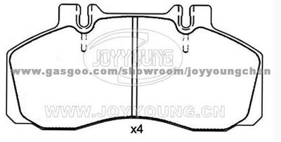 IVECO RENAULTO Brake Pad JD-11-0440