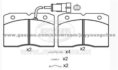 IVECO Brake Pad JD-11-1193