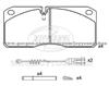 IVECO Brake Pad JD-11-0438
