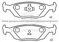 VOLVO Brake Pad JD-28-0720