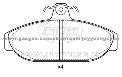 VOLVO Brake Pad JD-28-0618