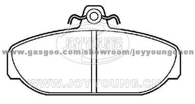 VOLVO Brake Pad JD-28-0805