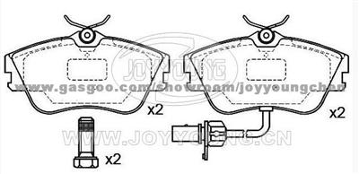 VOLKSWAGEN Brake Pad JD-29-1194