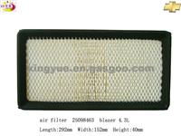 Auto Air Filter 25098463 (A1163c) Chevrolet Blazer 4. 3L