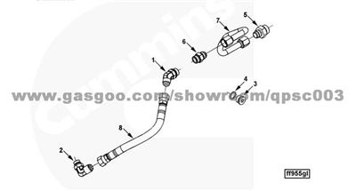 200293 Elbow, Male Union CUMMINS QSC8.3