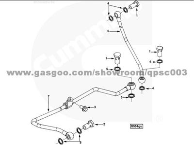 3903035 Screw, Banjo Connector CUMMINS QSC8.3