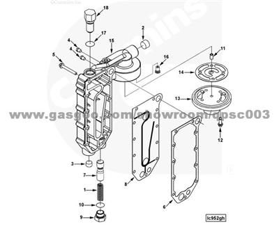 68274 Spring, Compression CUMMINS QSC8.3